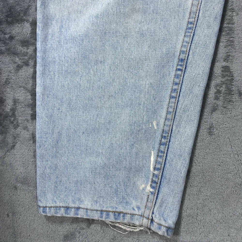 Vintage Levis 550 Jeans Fits 42x31 USA Made 1995 Tapered Relaxed Denim Work Fade
